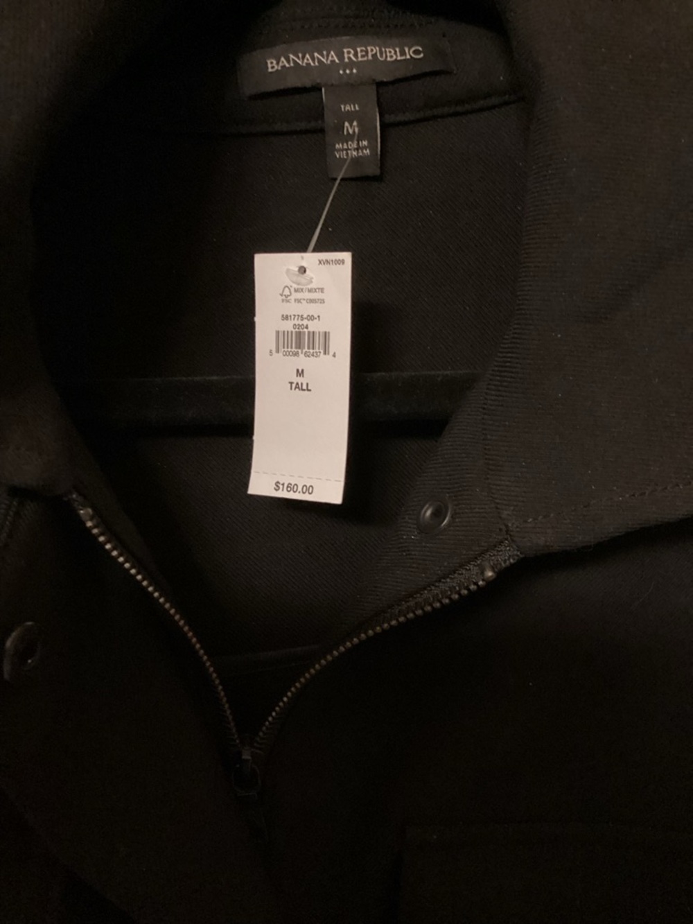 Banana Republic Belted Zip Front Utility Jacket - Picture 6 of 7